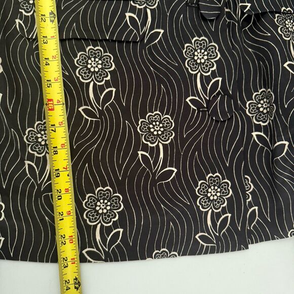 Tuckernuck Strapless Top  XXL 2XL Black Womens Posy Floral Marnie Blouse NWT - Picture 6 of 13
